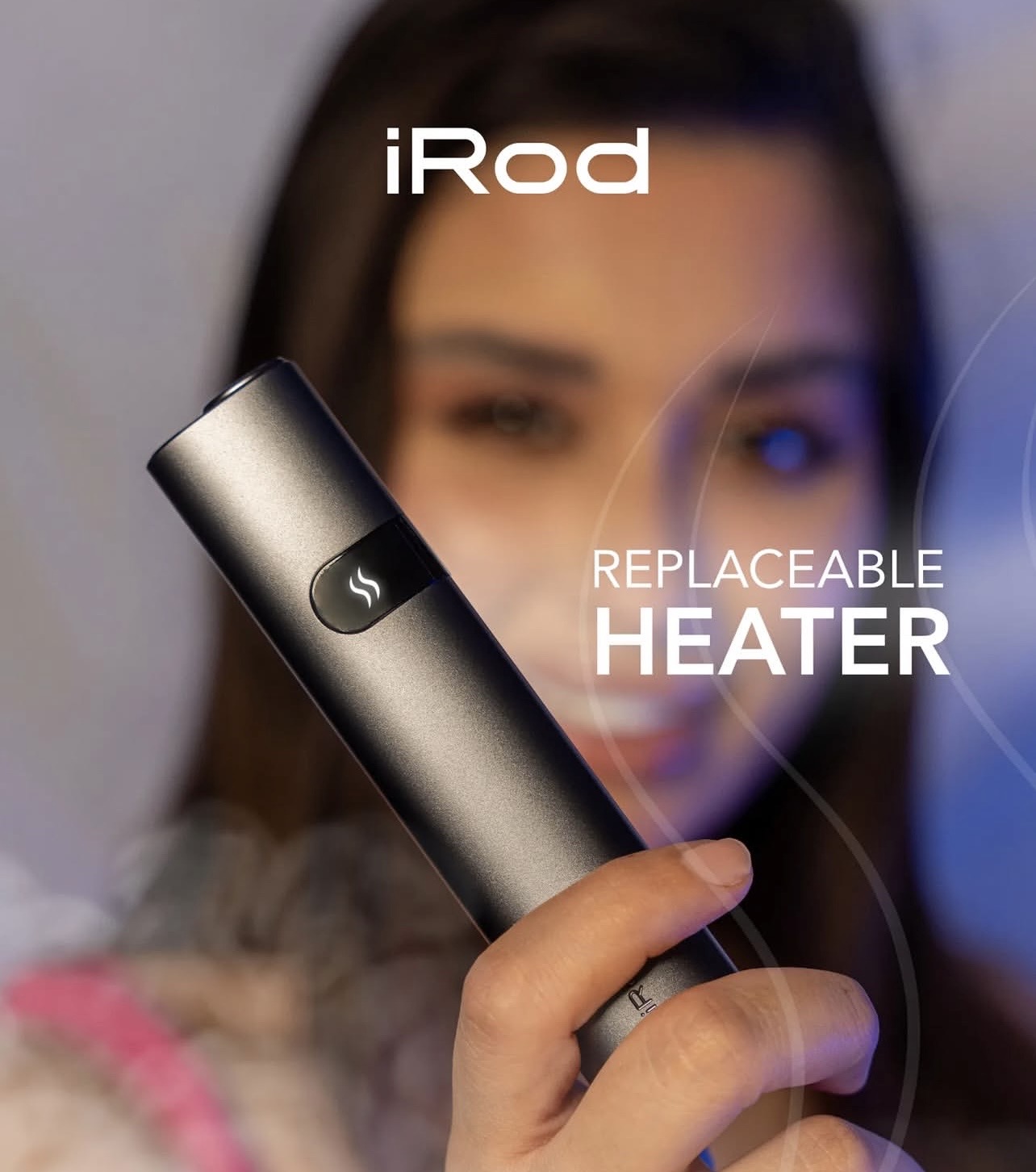 دستگاه آیرود iRod مشکی با هیتر قابل تعویض